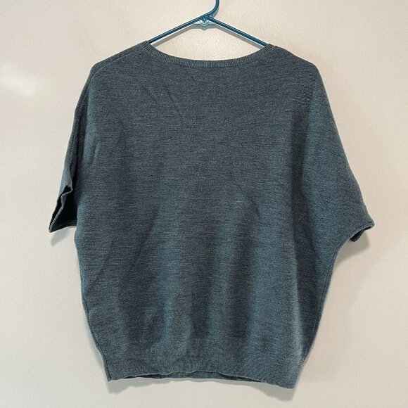 The Reset R Label Essential Pullover Wool Dolman Short Sleeve Sweater Top Sz‎ XS - Picture 5 of 8